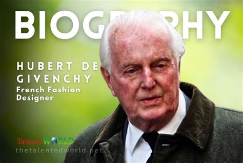 givenchy timeline|hubert de Givenchy personal life.